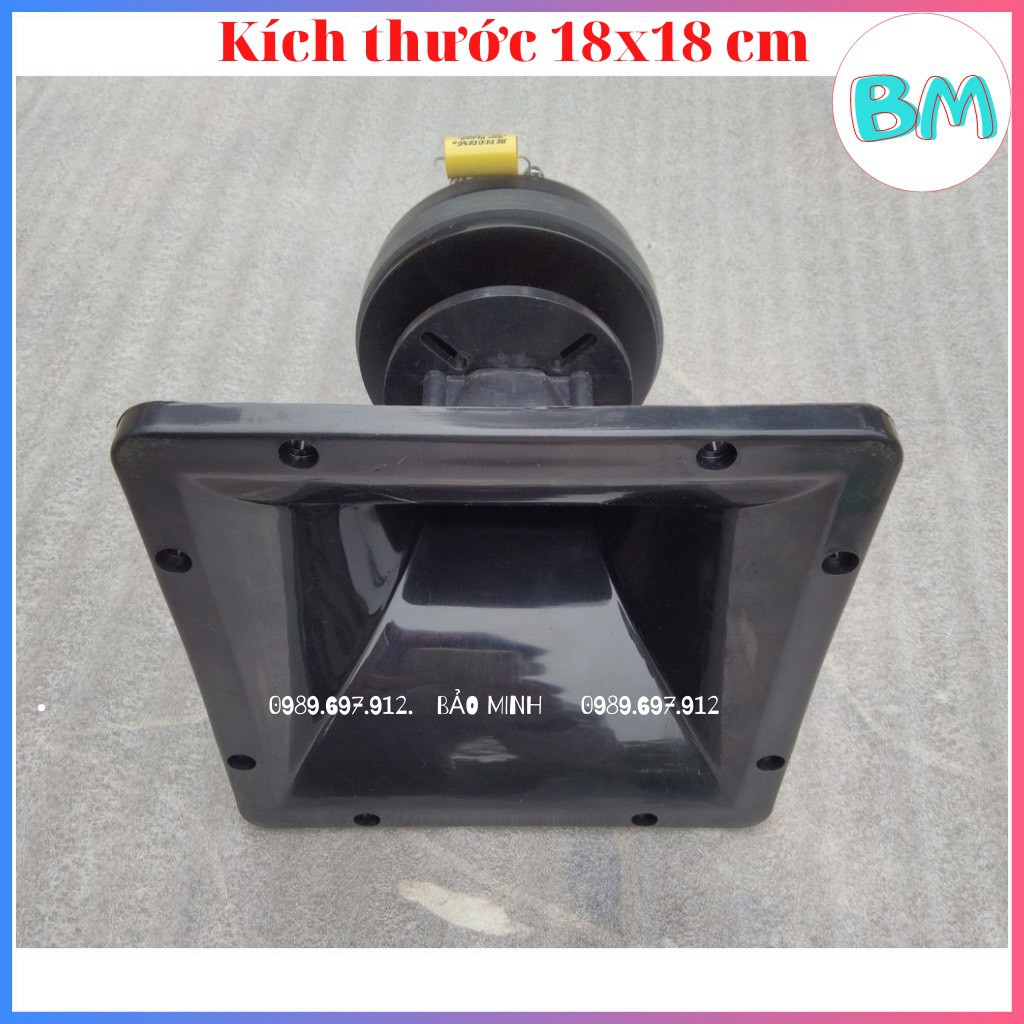 PHỄU LOA TREBLE KÈN D350 H18X18 CM - GIÁ 1 CÁI - HỌNG LOA TREBLE KÈN SÂN KHẤU