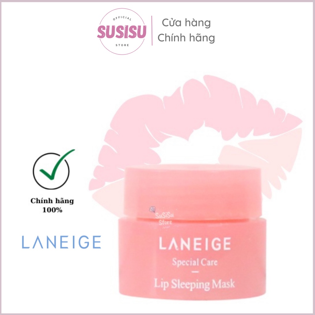 Mặt nạ môi LANEIGE Lip Sleeping Mask 3g mặt nạ ngủ dưỡng môi căng mọng