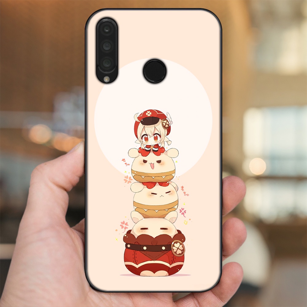 Ốp lưng Huawei P30 Lite, Nova 4e viền đen in hình Klee Genshin Impact