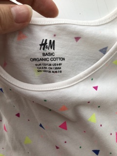 Đầm H&M cho bé gái Size 6-8 tuổi