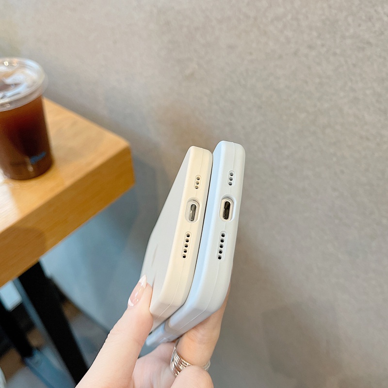 Ốp Điện Thoại Silicon Màu Ấm Chống Sốc Cho IPhone 14 Pro MAX 13 12 11 Pro MAX IX XS MAX 7 8 Plus