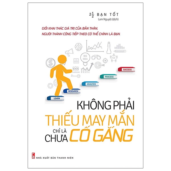Sách - Không Phải Thiếu May Mắn Chỉ Là Chưa Cố Gắng