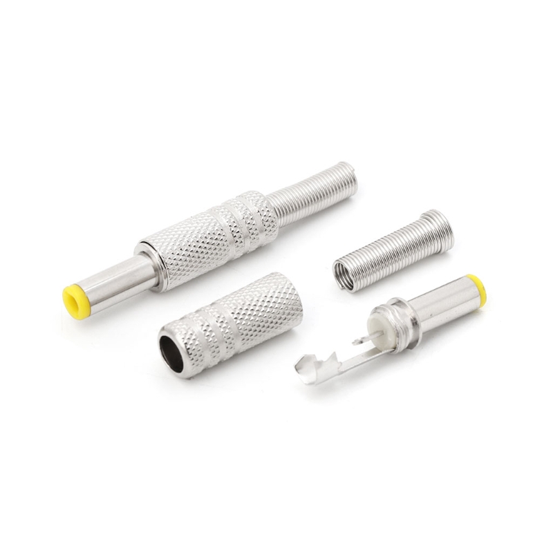 5 Đầu nối mạ vàng làm từ kim loại 5.5x2.5mm DC