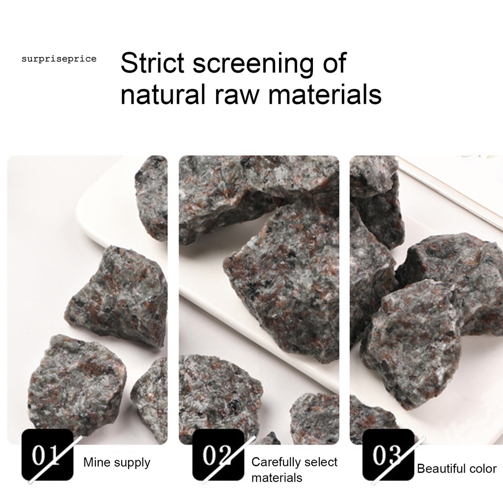 1 Túi Đá Mắt Ngọn Lửa Chống Biến Dạng Để Bàn Trang Trí