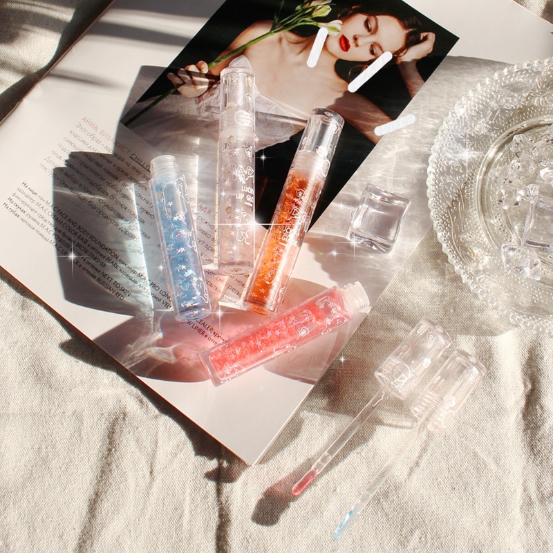 [Hàng mới về] Son bóng dưỡng ẩm màu sắc lấp lánh thời trang OMGA