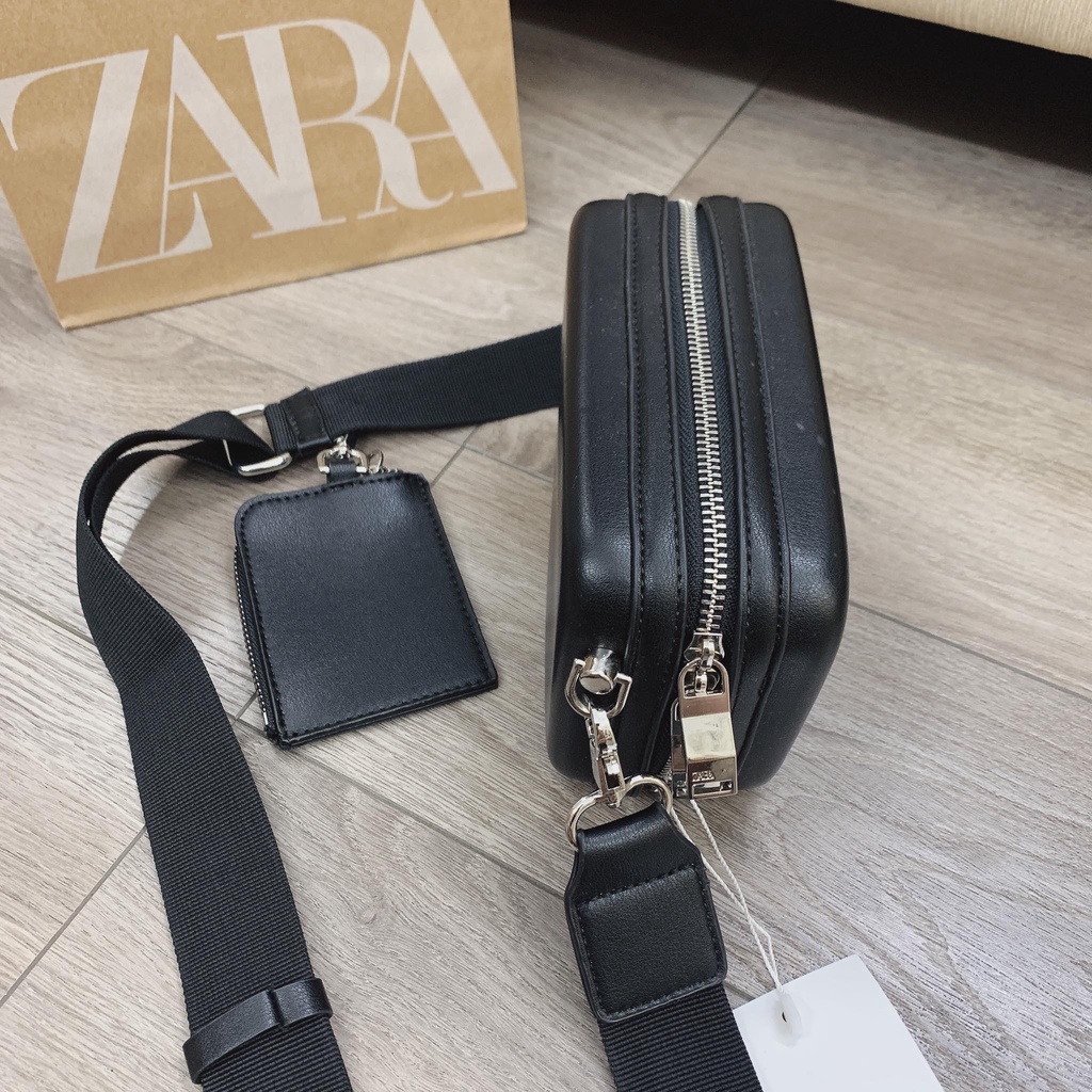 (Auth) Túi hộp Z ara size 18cm nhỏ gọn cực kì dễ phối đồ và tiện dụng cao