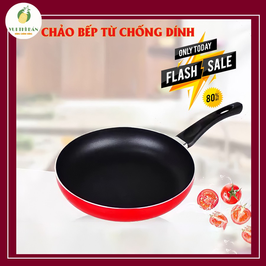 Chảo chống dính đáy từ TFFP-525-24 hợp kim nhôm cao cấp, bắt từ nhanh, bền, đẹp, sang trọng