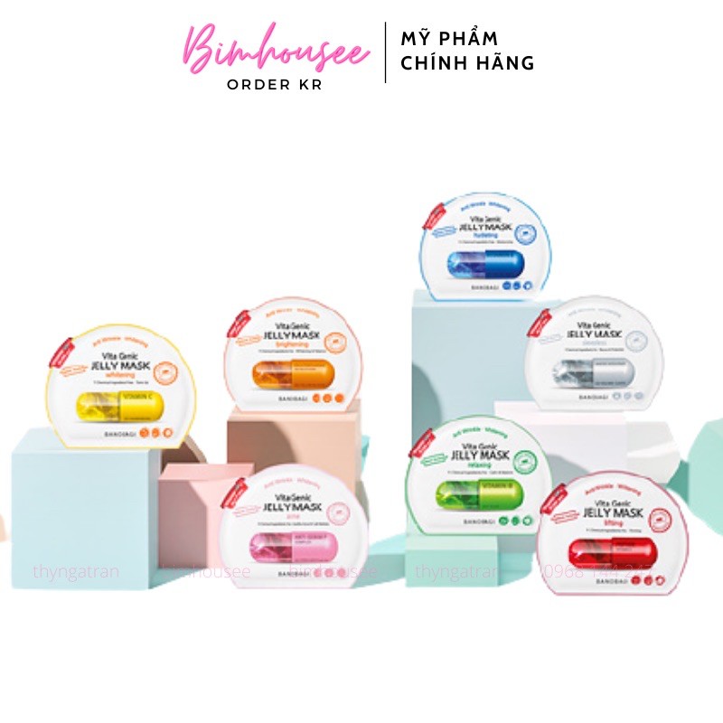 Mặt nạ Banobagi Vita Genic Jelly Mask lẻ miếng