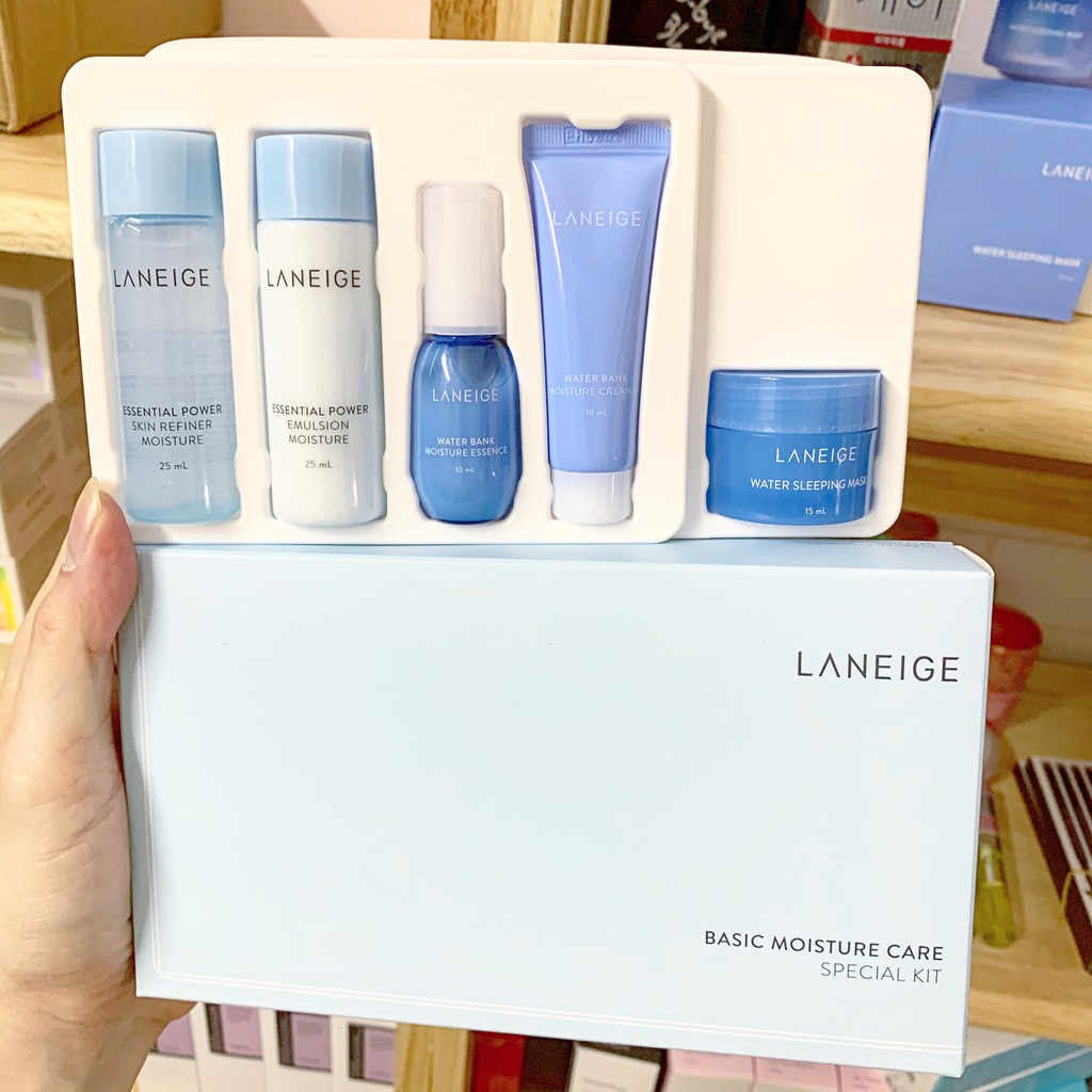 Bộ Dưỡng Ẩm Laneige Basic Moisture Care Special Kit (5 items)
