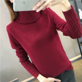 Áo len nữ cổ lọ