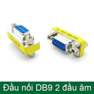 Đầu nối cáp RS232/DB9 2 đầu âm