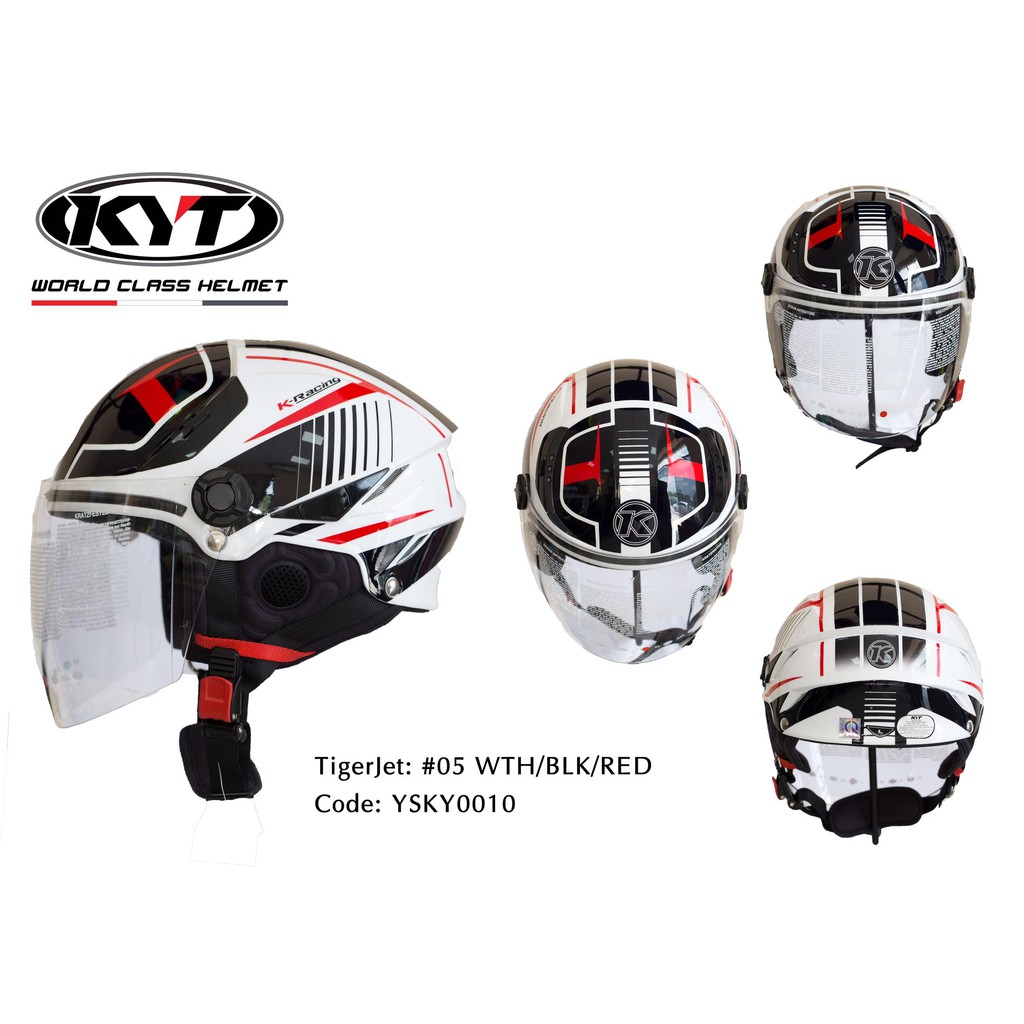 Nón bảo hiểm có kính KYT CAO CẤP