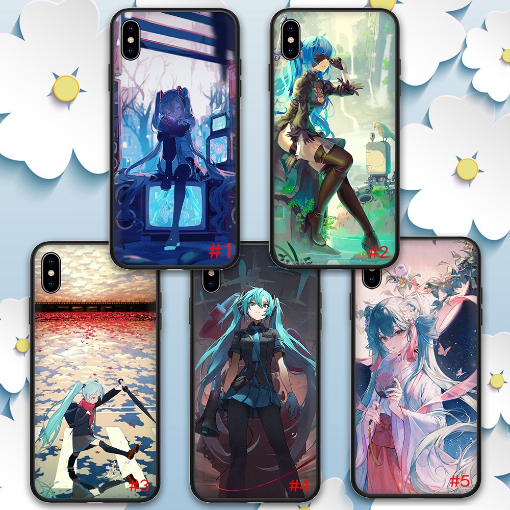 Ốp Điện Thoại Hình Hatsune Miku 45HNH Cho iphone 5 5S 6 6S 7 8 Plus X XS Max XR SE 2016 2020