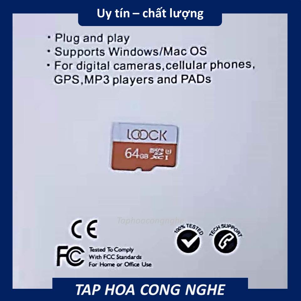 Thẻ Nhớ 64gb class10 chuyên camera | BigBuy360 - bigbuy360.vn