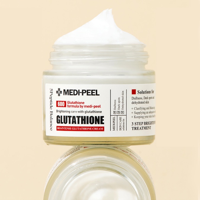 Kem dưỡng trắng da Medi Peel Glutathione/ Bortox Peptide Cream 50g