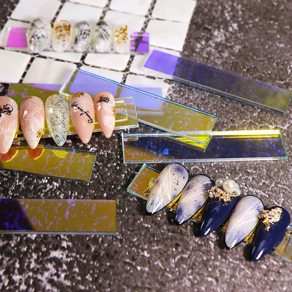 [Hàng mới về] Set 5 giá đỡ trưng bày móng tay nghệ thuật tiện lợi