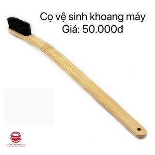 Bàn chải luồn chà rửa lốc máy, căm xe máy, lazang, khoang máy xe ô tô