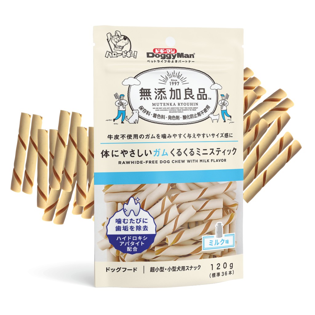 QUE GẶM HƯƠNG SỮA LOẠI DÀI - DoggyMan (120g)