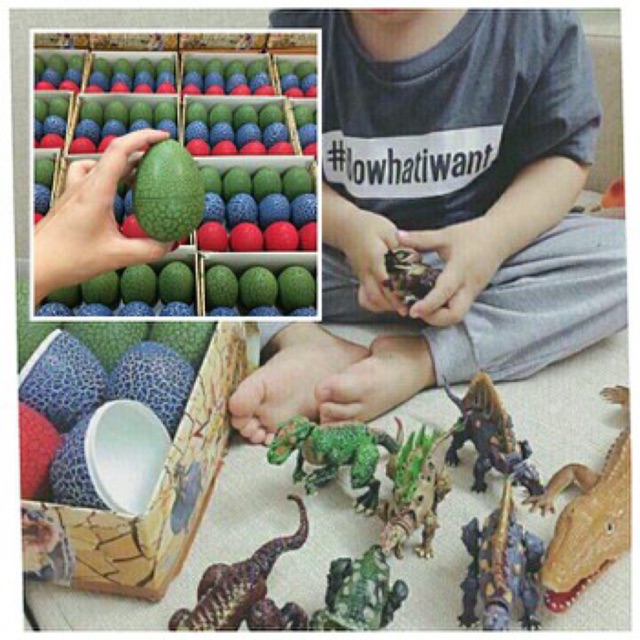 Set 6 Trứng khủng long