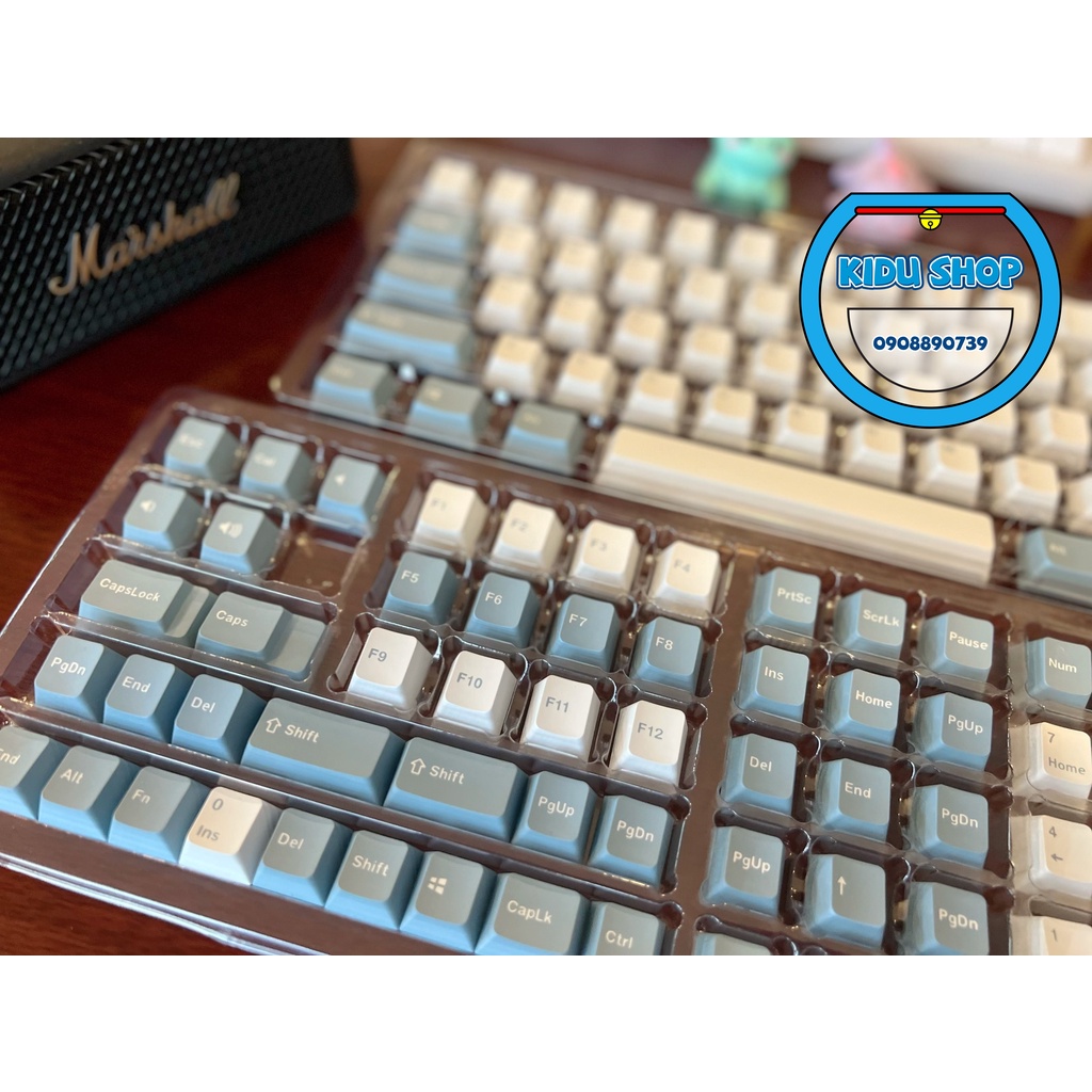 Bộ Keycap Xanh Dương Nhạt