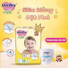 {Mẫu mới} -  Bỉm quần Unidry M74,L66,XL58,XXL 56 miếng