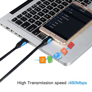 Type C - Cáp Type-C USB 3.0 dài 50cm - Vention VAS-A37