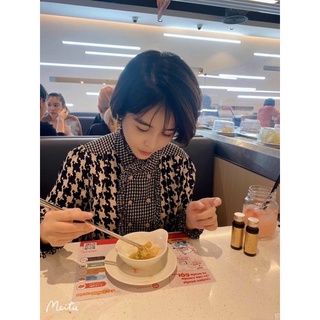 Áo sơ mi lụa ziczac