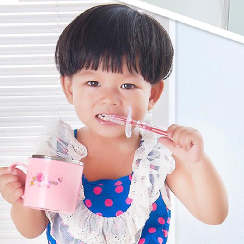 【COD & READY STOCK】Bàn chải đánh răng silicone mềm mại cho bé