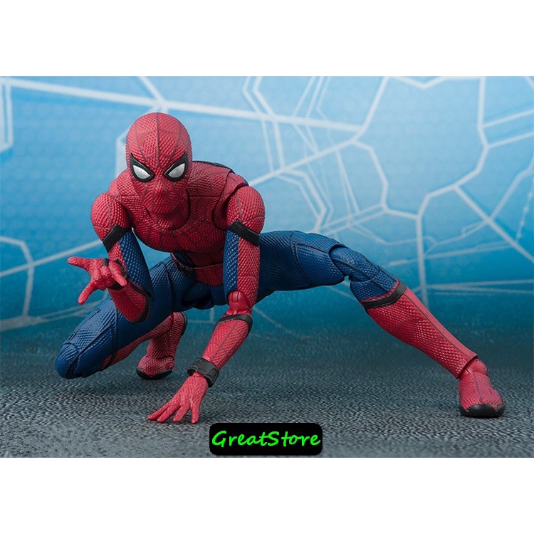 MÔ HÌNH SPIDER MAN HOME COMING FIGMA AVENGERS CỬ ĐỘNG ĐƯỢC