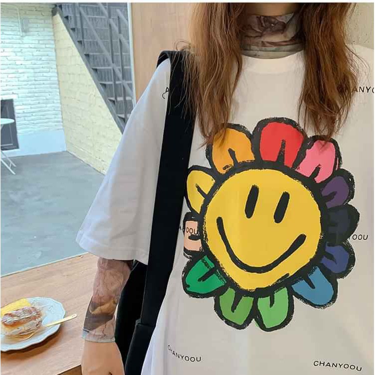 ÁO PHÔNG HOA MẶT TRỜI KAIKAKI KIKI UNISEX MẪU MỚI 2020 | BigBuy360 - bigbuy360.vn