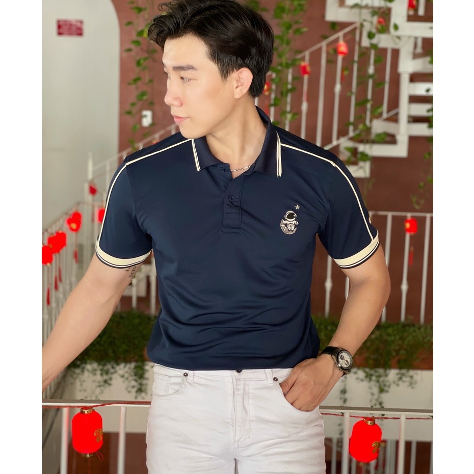 Áo polo nam cá sấu co dãn thoáng mát | Áo thun nam VNXK cao cấp