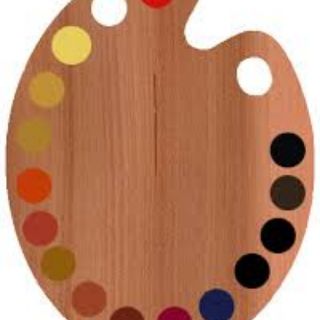 Vì Pallet Pha MÀu Pha Màu Gỗ OVAL, Vuông 30x38cm_1 Khây