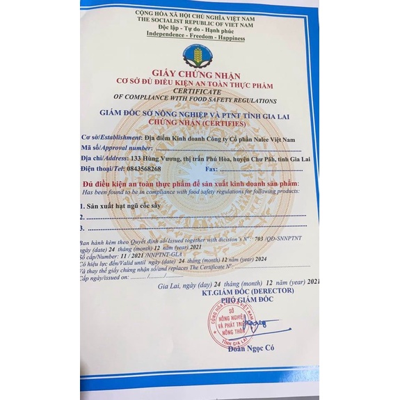 [ sale xả kho ] Ngũ Cốc Ăn Liền NALEE GRANOL Cam Kết Chính Hãng 100%