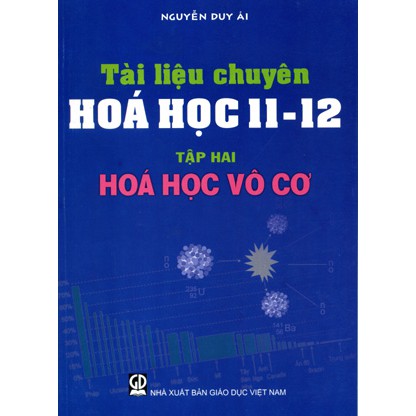 Sách Tài Liệu Chuyên Hóa 1112  Hóa Học Vô Cơ