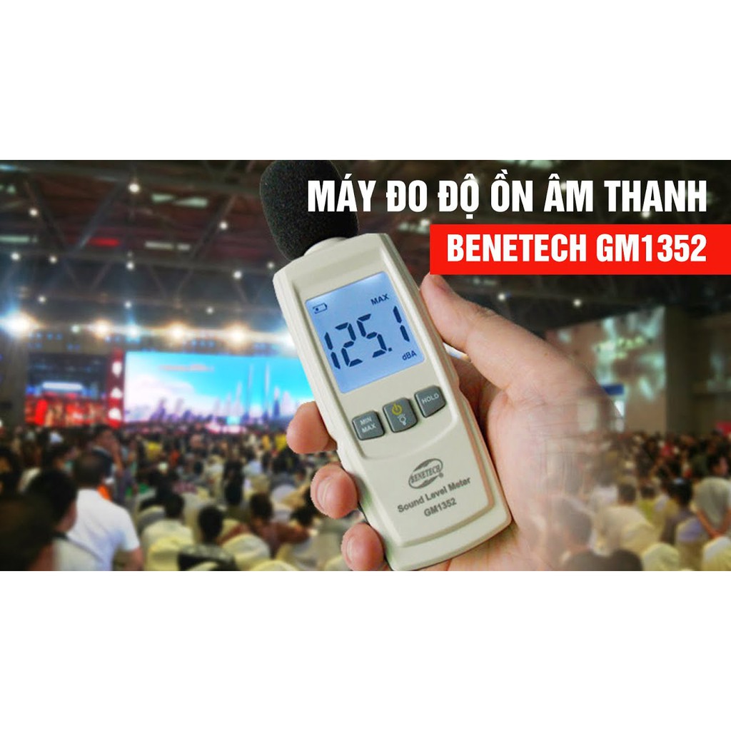 Máy đo độ ồn âm thanh BENETECH GM1352