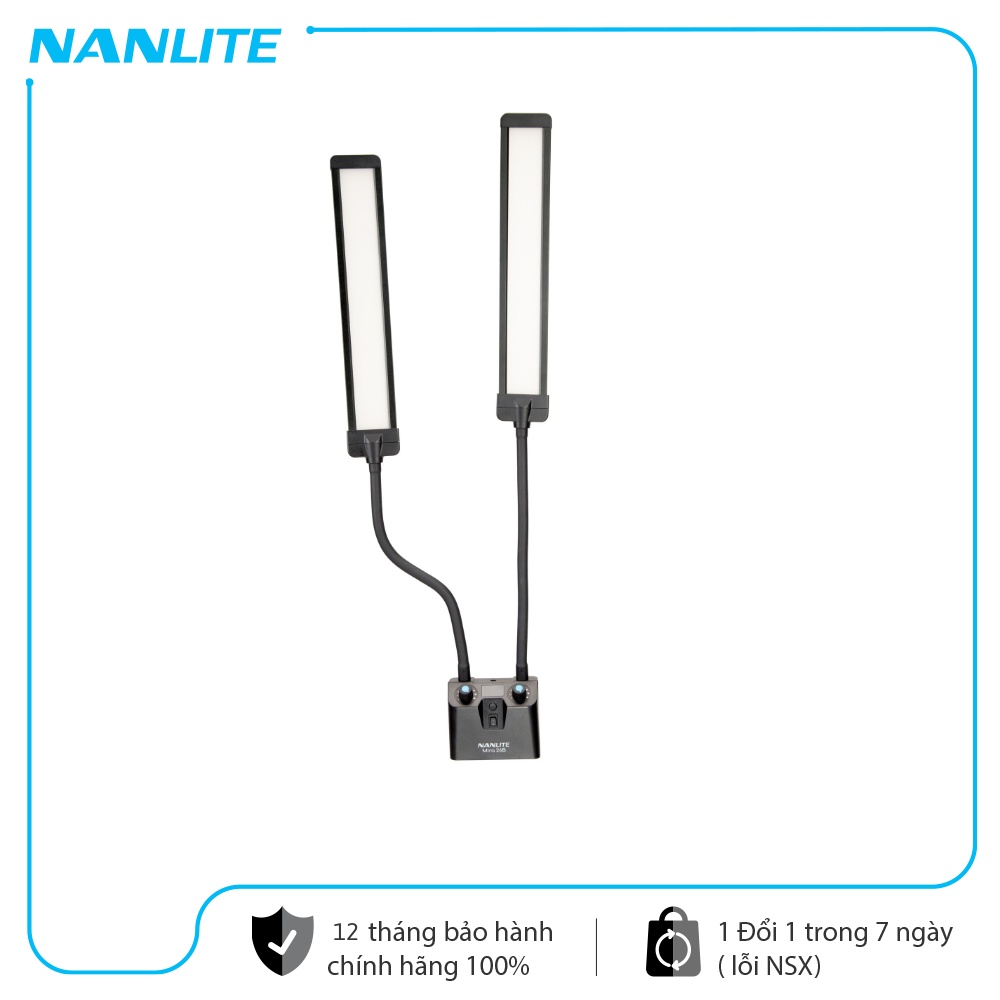 NANLITE MIRA 26B - Đèn LED Makeup Chuyên Dụng Quay Livestream, Chụp ảnh,... - BẢO HÀNH 12 THÁNG