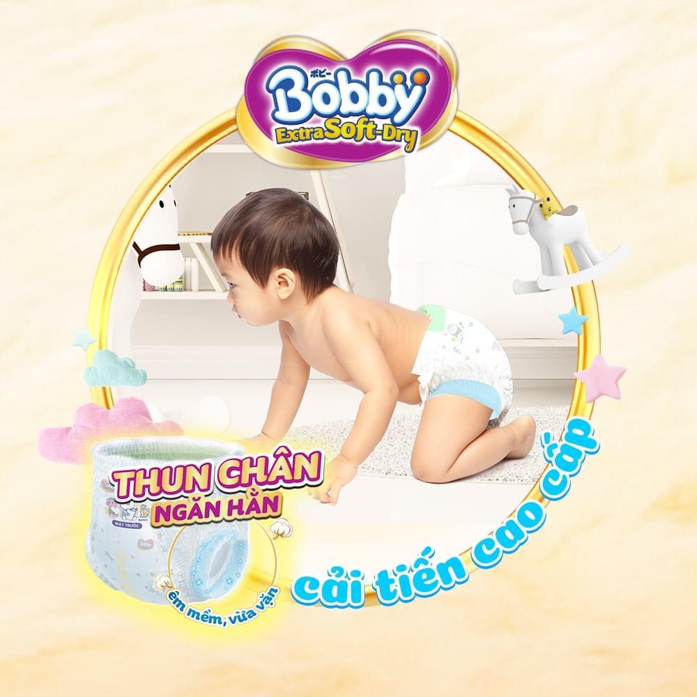 [Thun Chân Ngăn Hằn] Tả Quần Cao Cấp Bobby Siêu Mềm Extra Sofl Dry L52 Miếng+ Hàng Chính Hãng + Mevabeheocon123