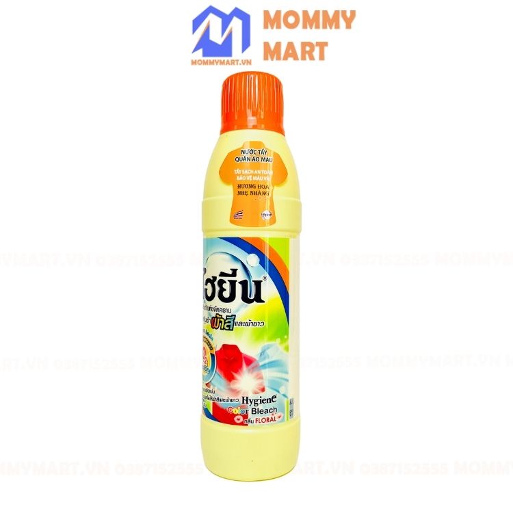 Thuốc tẩy mốc quần áo trắng/màu Hygiene 250ml Thái Lan Siêu Sạch Không Gây Mùi Tẩy Mommymart