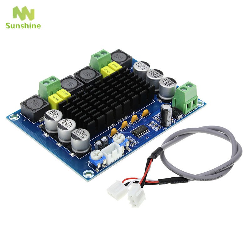 ♥♣♥ TPA3116D2 Dual-channel Stereo High Power Digital Audio Power Amplifier Board 2x120W XH-M543