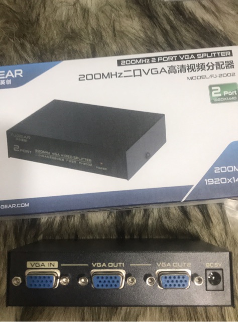 [Mã ELFLASH5 giảm 20K đơn 50K] [SALE 10%] Hub, bộ chia VGA 1 ra 2 VGA | BigBuy360 - bigbuy360.vn