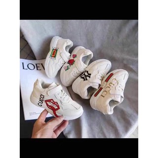 giày thể thao gucii môi trẻ em