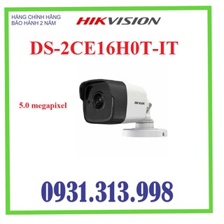 Camera HDTVI HIKVISION 5.0MP DS-2CE16H0T-IT