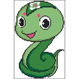 Tranh Thêu Chữ Thập Rich Snake
