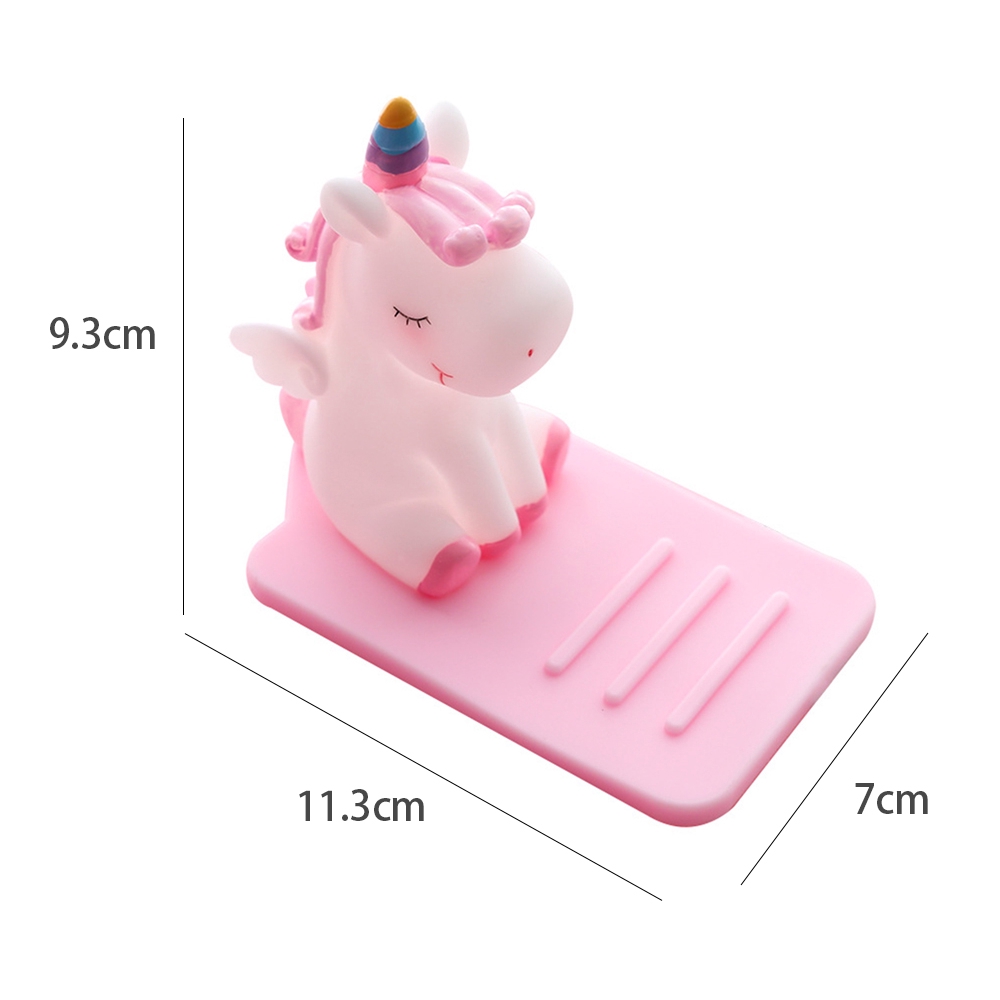 Giá Đỡ Điện Thoại Bằng Silicon Hình Kỳ Lân Hoạt Hình Sáng Tạo Đa Năng | BigBuy360 - bigbuy360.vn