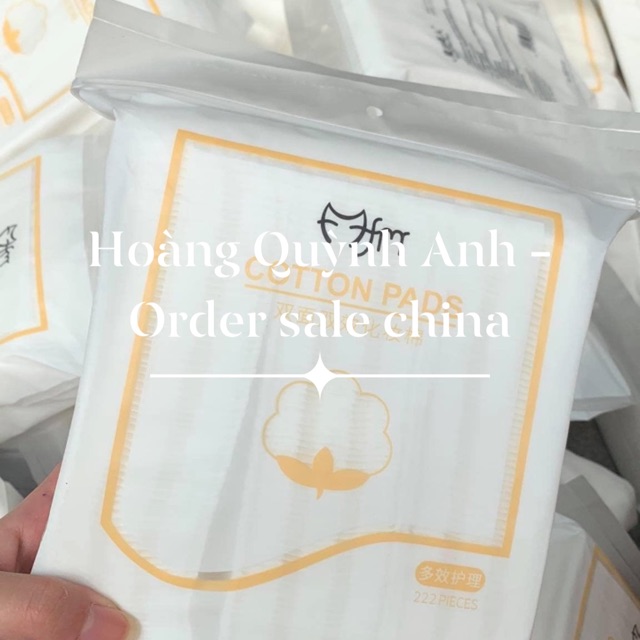 Bông tẩy trang 3set/666 miếng (2% phí shopee)