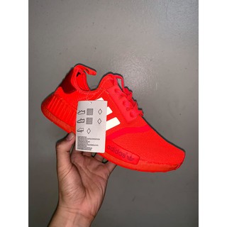Giày nmd r1 red green phản quang