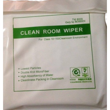 Khăn lau phòng sạch CLEAN ROOM WIPER 8009 150 PCSchống tĩnh điện, thấm hút bụi bẩn, nước,.dùng trong sản xuất linh kiện