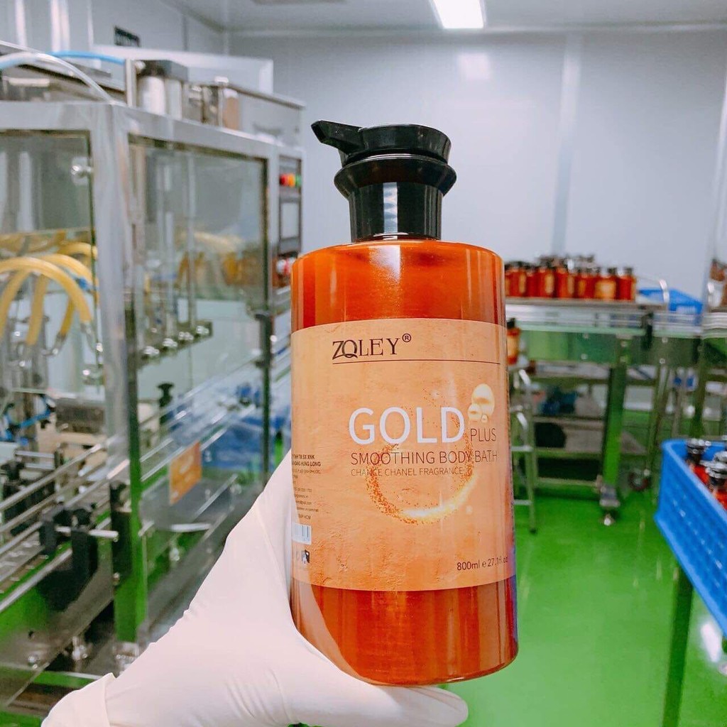 Sữa tắm GOLD PLUS Zoley 800ml - Chai Lớn