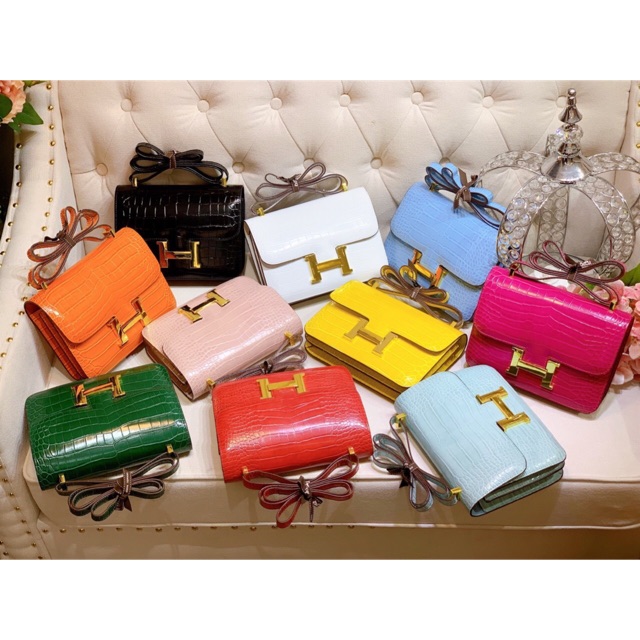 Túi Hm constance khoá chữ H