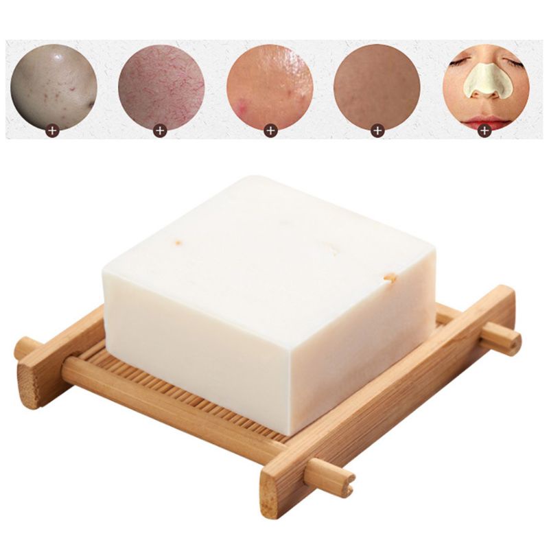 Xà Phòng Tắm Làm Từ Gạo Làm Sạch Sâu Kiềm Dầu Và Làm Trắng Da
